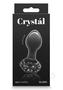 Crystal Premium Glass Flower Probe - Black